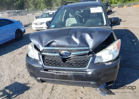 2014 Subaru Forester 2.5I Premium z USA, uszkodzony, nr VIN JF2SJAEC6EH507879